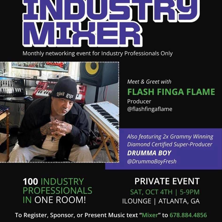 Industry Mixer featuring Flash Finga Flame