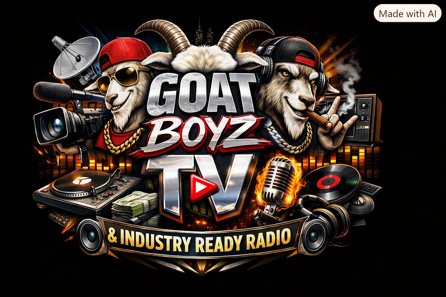 GOAT Boyz TV & Industry Ready Radio original artwork